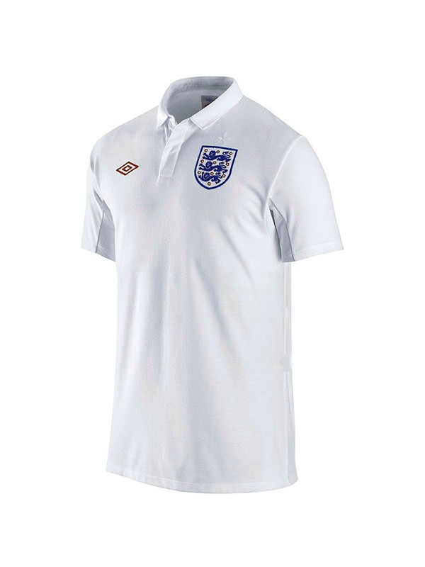 England maillot de football rétro à la maison premier maillot de football pour hommes 2010